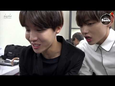 [BANGTAN BOMB] Playing the rhythm game (..and V's making a song) - BTS (방탄소년단)