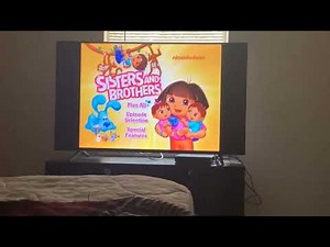 Menu Walkthrough of Nickelodeon Nick Jr Favorites Sisters and Brothers DVD from 2011