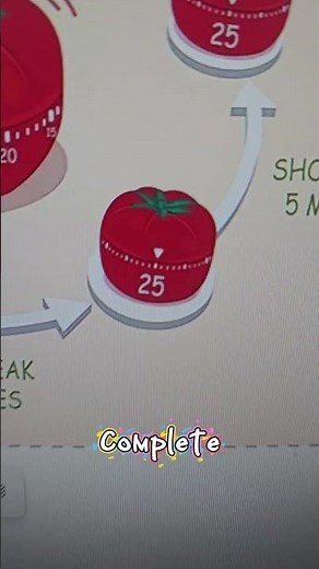 The Pomodoro technique is still one of the simplest ways to study longer without burning out 🍅📚