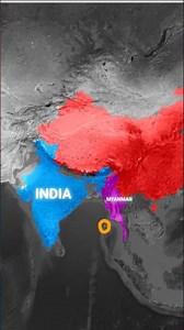 क्यों India ने खोया Coco Island? 🏝️ India, Myanmar & China Geopolitics | India Map Animation#shorts