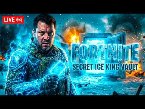 🔴 LIVE FORTNITE Ice King SECRET Key Card And Vault