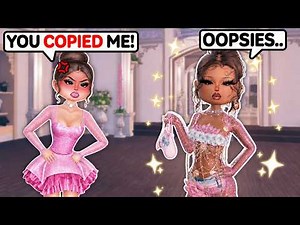 I Copied My Biggest Hater *BUT MADE IT BETTER* in Dress to Impress!