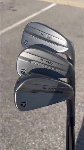 Closeup at Battle Worn P790 Irons from ‪@TAYLORMADEGOLF‬