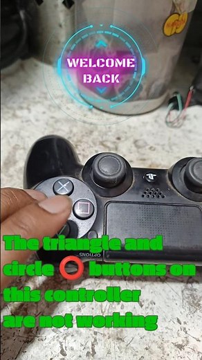 "PS4 Controller Buttons DEAD? 😱 Watch how I fixed Triangle & Circle like a pro! 🔧" #playstation #diy