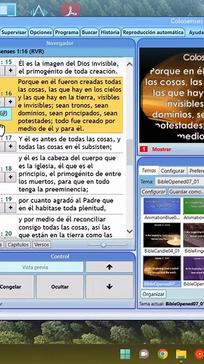 BibleShow: https://www.recursos-biblicos.com/2021/05/software-para-proyectar-la-biblia-proyector-televisor-gratis-y-facil-de-utilizar.html | Recursos Bíblicos