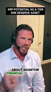 XRP Potential as a Tier One Reserve Asset