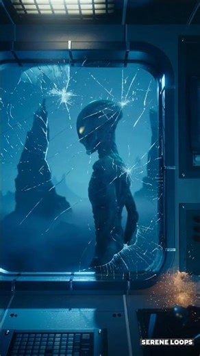 POV: The Alien Saw You First 👁️ | AI Sci-Fi Horror Lab Scene