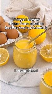 Things I always make from scratch… because they’re just better!