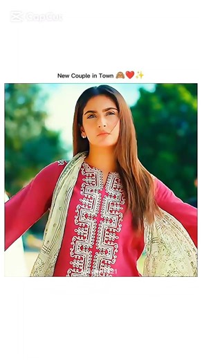 New Couple in Town 🔥 #hibabukhari #danishtamoor #humrahi #whatsappstatus