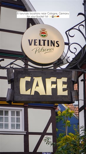 James Haskins | European travel tips & inspiration | SAVE these 8 FAIRYTALE HIDDEN places - NEAR COLOGNE, GERMANY 🇩🇪… Looking for day trip ideas from Cologne in Germany ..? Then SEND this to... | Instagram