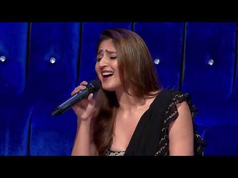 Dhvani Bhanushali sings 'Radha' for Sawai bhat | Abhijit Vaghani | Kunaal Vermaa | Indian Idol 12
