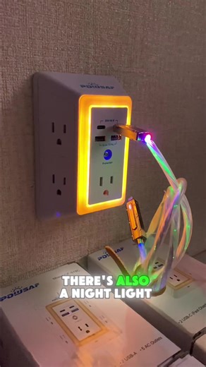 Surge Protector with 5 AC Outlets and 4 USB Ports