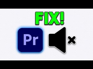 How to Fix NO SOUND in Premiere Pro - Step by Step