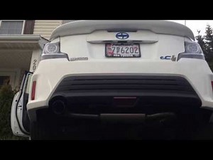 2014 scion tc with Weapon R headers