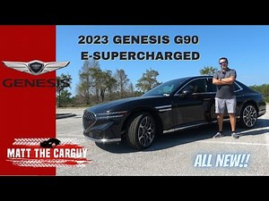 Is the 2023 Genesis G90 E-Supercharged AWD the best luxury sedan? Review and drive.
