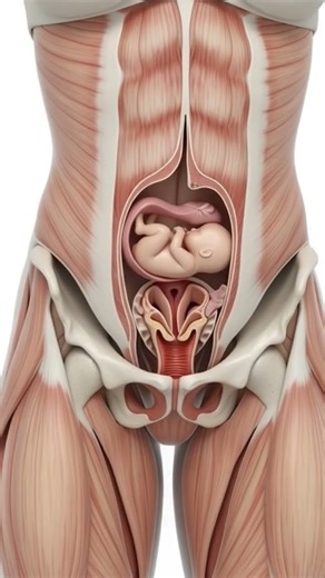 Female Pelvic Anatomy Explained | 3D Medical Visualization of Muscles and Pelvic Organs