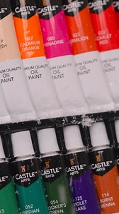 Still searching for the perfect gift? 🖌️ Our 24 Piece Oil Paint Set is ideal for artists of any skill level. With 24 vibrant colours, smooth application, and a slow-drying formula, this set lets artists enjoy every brushstroke without feeling rushed. The ultimate gift for anyone who loves to paint—or just wants to try something new. | Castle Arts