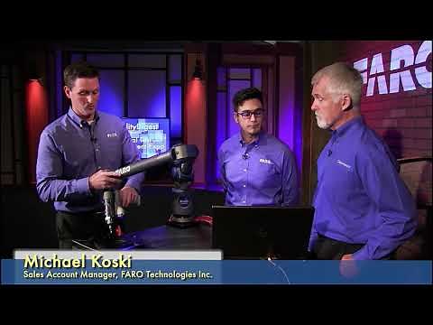 FARO Quantum S ScanArm - Demo & Q/A (Expo 2017)