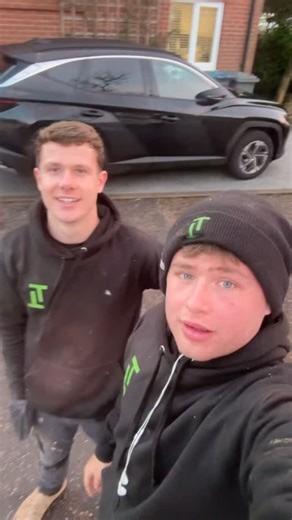 Thistle & Thorn | Garden and Landscaping on Instagram: "Start of a new job today and the barons are on, smashed it today!! #landscaping #hardi #cladding #suffolk"