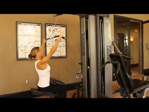 How to Use the Lat Pulldown & Low Row on the Precor S3.45