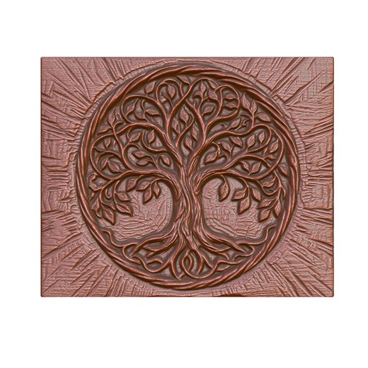 Tree of Life Relief STL – Sacred Geometry CNC Carving Digital Model - Etsy