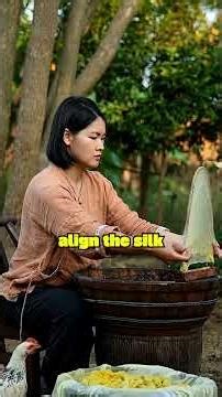 The Most Satisfying Silk Crafting Process You’ll Ever See #silk #handmade #traditionalcraft