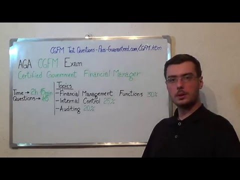 CGFM – Certified Exam Government Financial Test Manager Questions