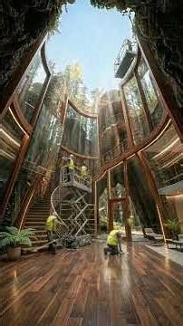 Building the ultimate dream treehouse from scratch. 🪵🤎
