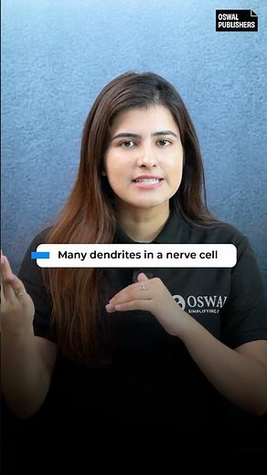 Dendrites vs Axons | Biology class 10th | Control and Coordination | Jigya mam | GurukulbyOswal