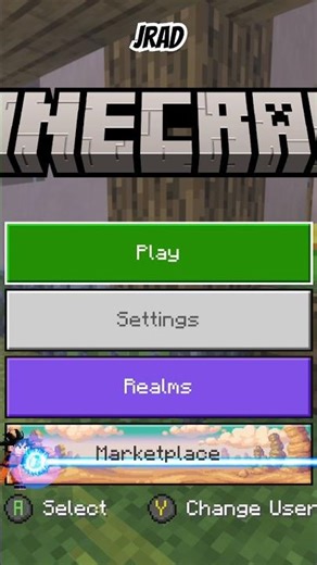 | MINECRAFT | MAIN MENU | #minecraft #gaming #trending #shorts