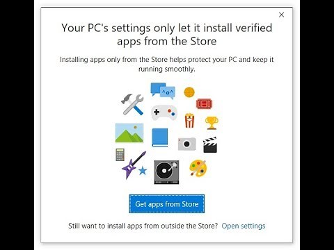 Windows 10 install App FIX!