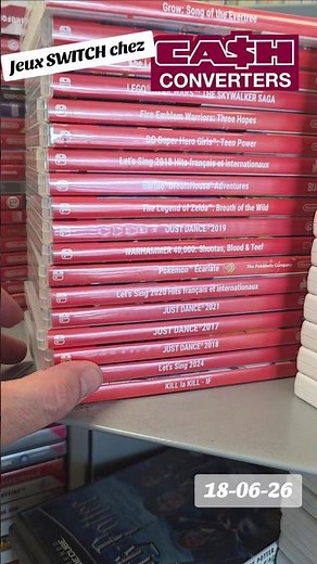 Jeux Switch chez Cash Converters - 18-06-26 🔥
