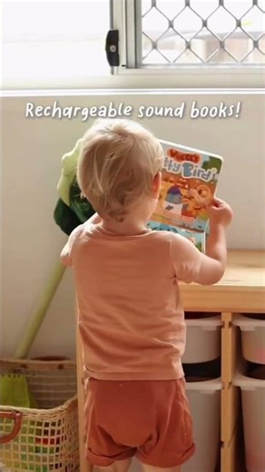 Best Early Learning Gift! Rechargeable Musical Sound Books for Toddlers & Babies