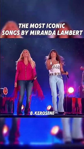 Ella Langley and Miranda Lambert perform "kerosene" #live #fyp #EllaLangley #countryqueen #viral #ml