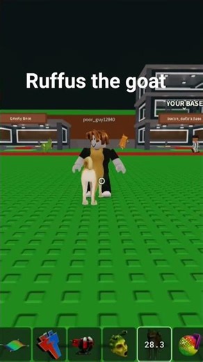 ruffus the goat #stealabrainrot #ruffus #dog #baconroblox #bacon