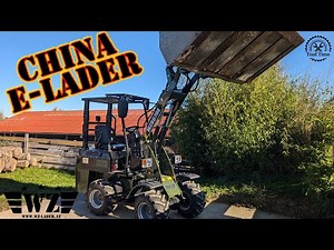 Electric farm loader from China, WZ-8070E, or diesel? We find out the pros and cons.