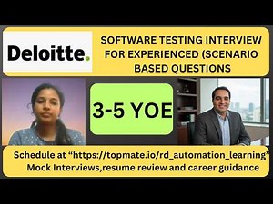 Software Testing Interview Questions and Answers| Manual Testing Mock Interview for Experienced