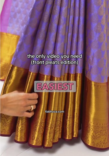 Essential Pleating Tutorial for Beautiful Saree Draping