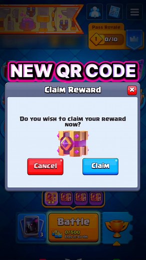 NEW QR EVOLUTION BOX 5 stars ⭐️ Qr code Clash Royale 2025 #clashroyale #qrcodes #game #fyp #viral