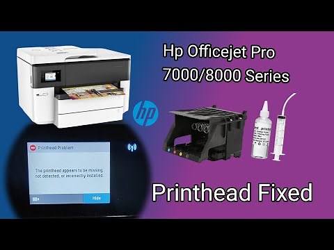 Easy Fix for Hp Officejet 7740 Printhead Problem. | Subscribe |