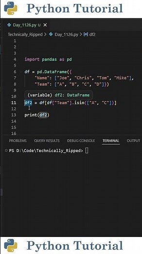 A Faster Way to Select Columns in Pandas | Python Tutorial