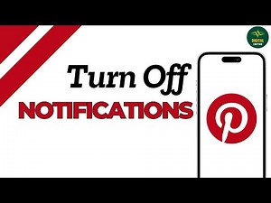 How to Turn off Pinterest Notifications ?