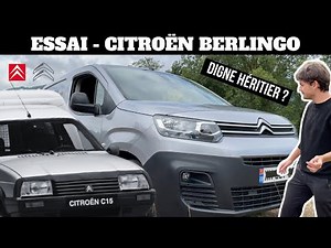 ESSAI - CITROËN BERLINGO, LE MEILLEUR UTILITAIRE DU MARCHÉ ?