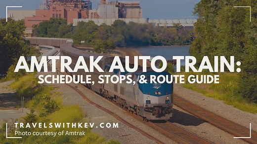 Amtrak Auto Train: Schedule, Stops, & Route Guide - TWK