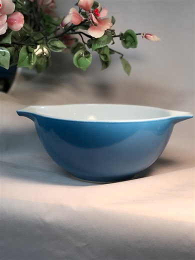 Vintage PYREX Blue Horizon Cinderella Bowl #442 - Etsy