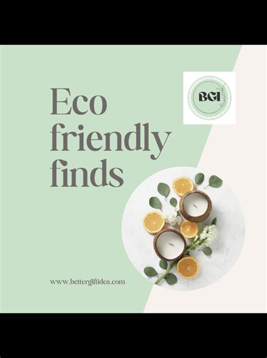 Discover our curated Eco-Friendly Finds collection at Better Gift Idea! Small swaps, thoughtful gifts, and products made from natural, sustainable materials — perfect for mindful gifting. Every choice you make has an impact, and even tiny swaps can help the planet while delighting the people you gift. ▶️ Swipe through to see ideas that are practical, sustainable, and full of purpose. ▶️ Follow us for more eco-friendly inspiration and gifting ideas. ▶️ Share a gift idea that makes a difference! #
