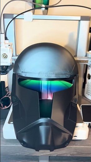 Building the Clone Commando Helmet #starwars #fyp #badbatch #clonewars #3dprinting #bambulab