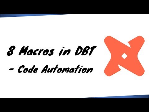 Macros in dbt | Data Build Tool | Jinja and macros tutorial