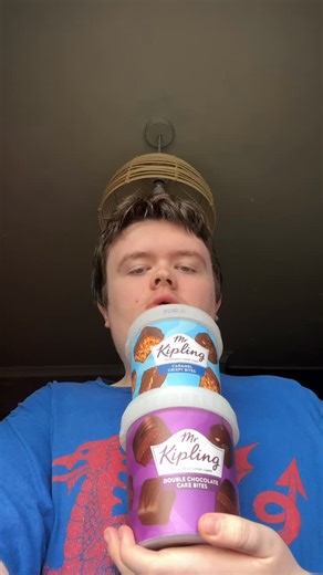 Josh Woakes on Instagram: "Trying the New Mr Kipling cake bites"