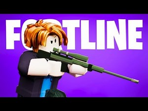 Fortline in Roblox: The Fortnite Clone with INSANE Building! (gameplay part 1)